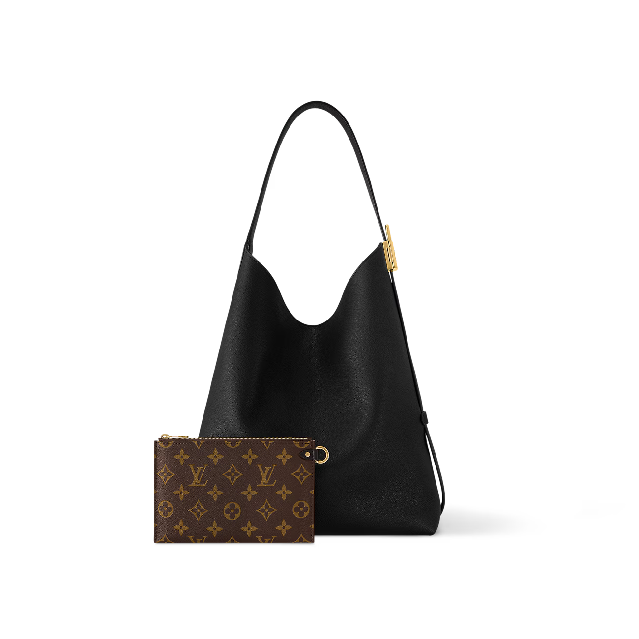 LV Low Key Hobo + Pouch