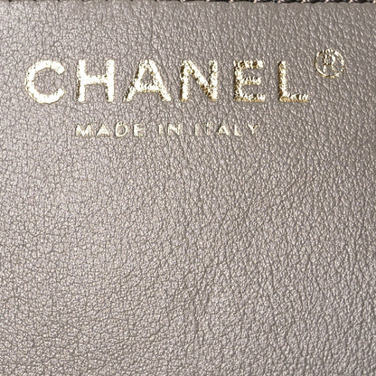 CHANEL 25 Mini Handbag Dark Gray