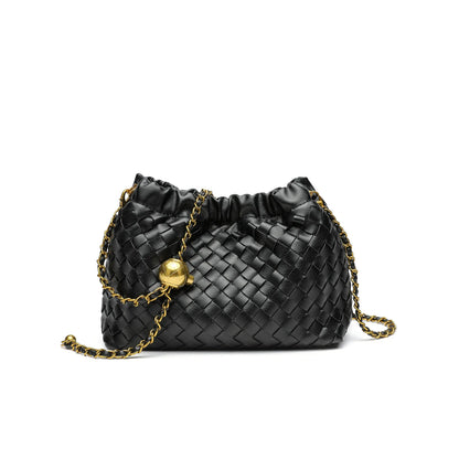 Woven Cloud Chain Bag