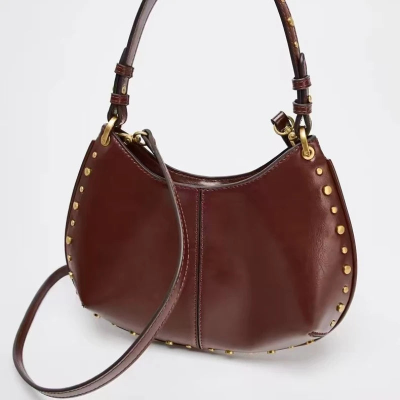 Signature Riveted Chain Bag