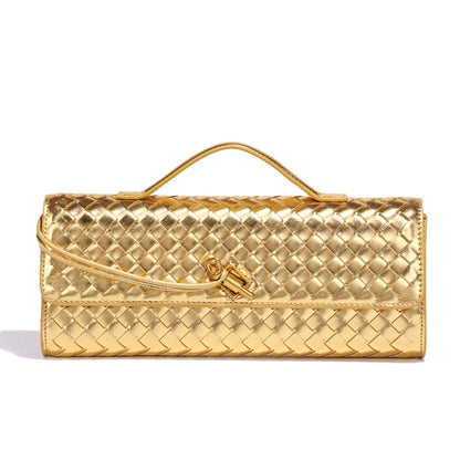 Handwoven Accordion Shoulder Bag