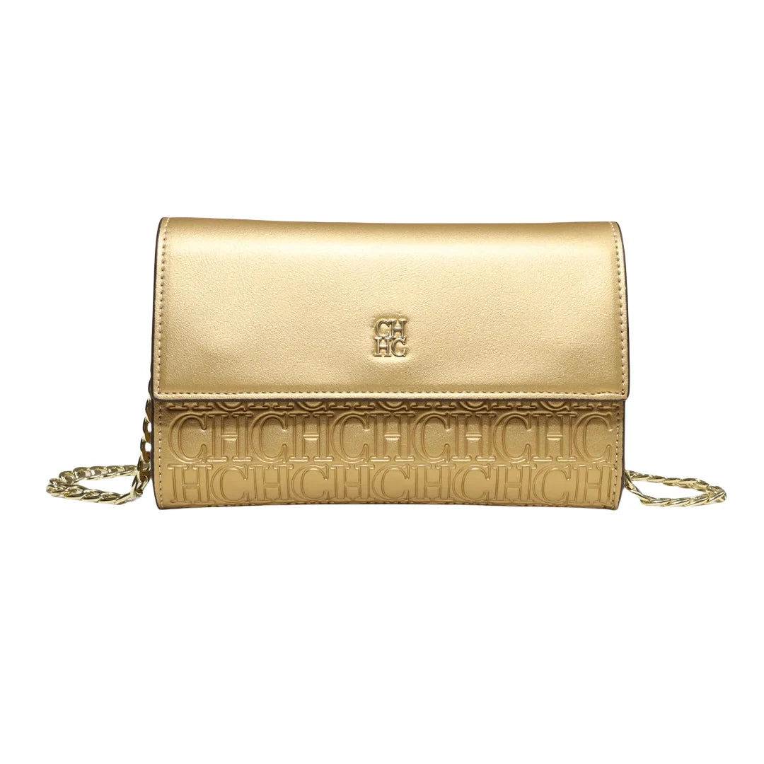Monogram Chain Shoulder Bag