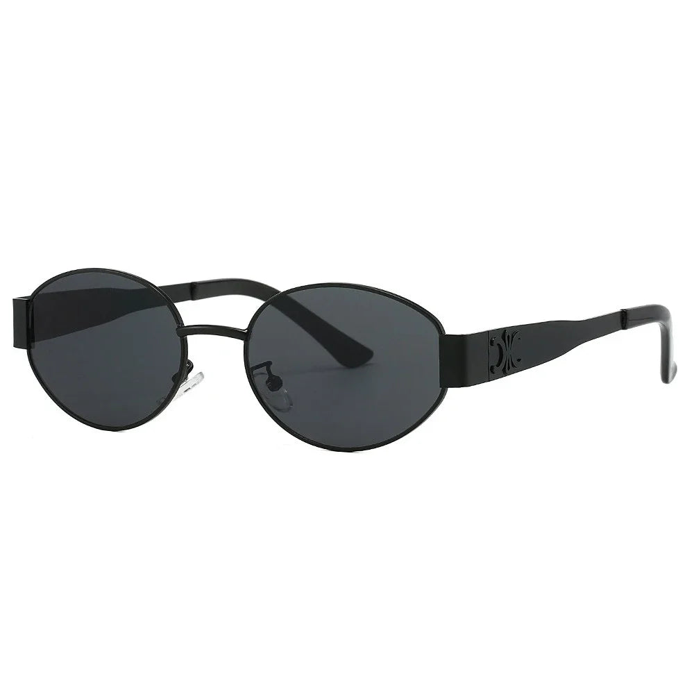 Metal Frame Signature Sunglasses
