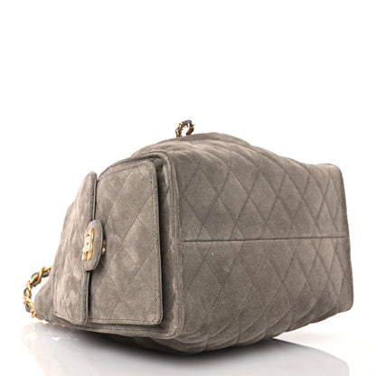 CHANEL 25 Mini Handbag Dark Gray
